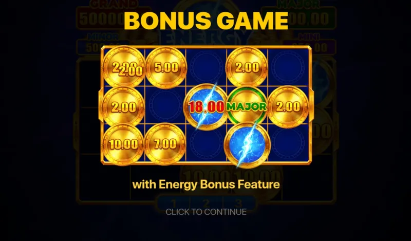 Energy Coins : Hold and Win